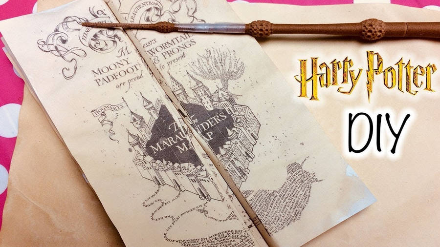 Diy Marauders Map Wallpaper