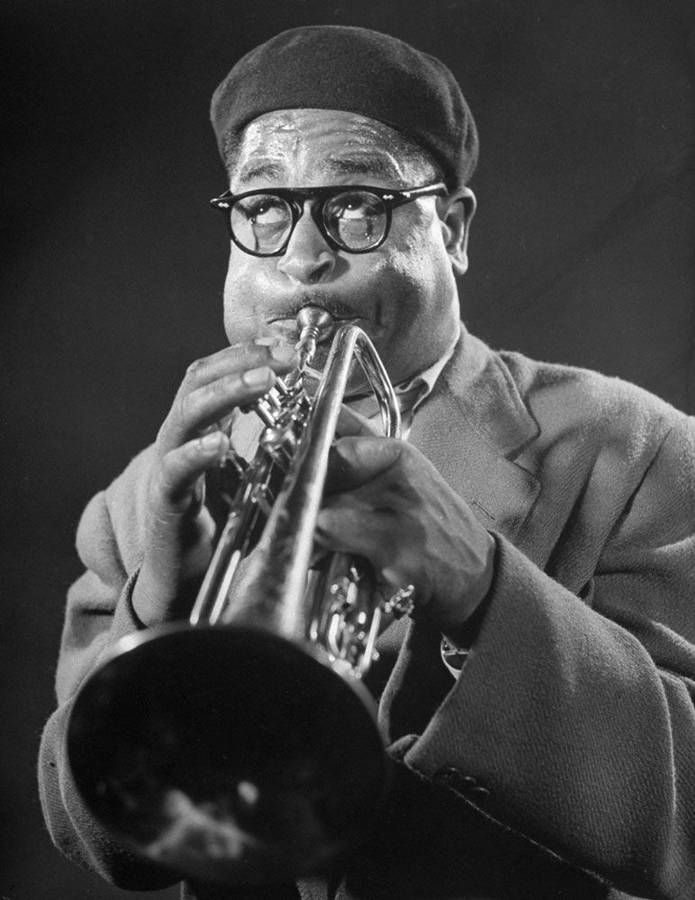 Dizzy Gillespie Hilarious Photo Wallpaper