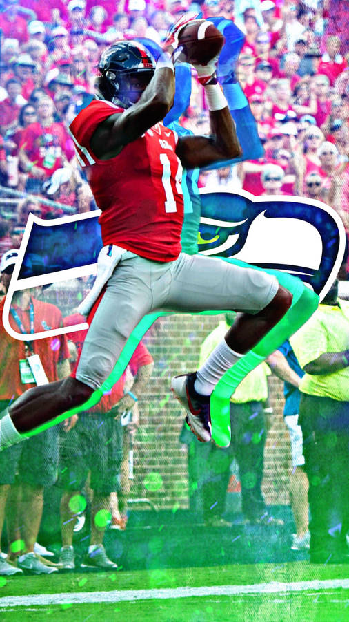 Dk Metcalf Fancy Edit Wallpaper