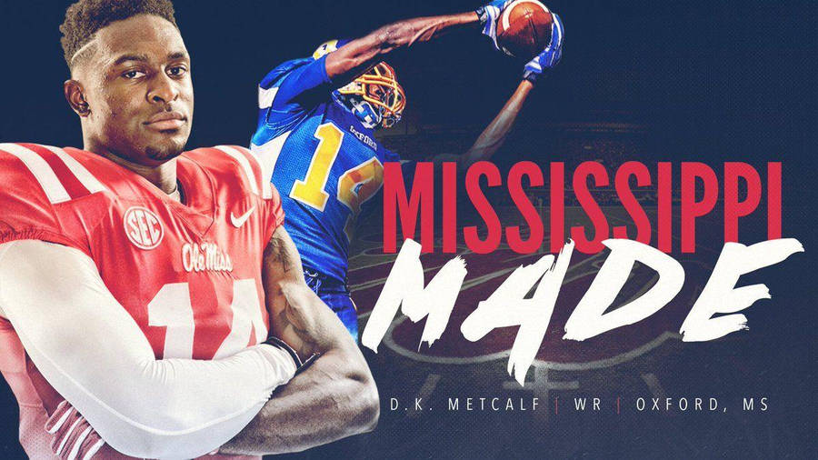 Dk Metcalf Mississippi Made Wallpaper