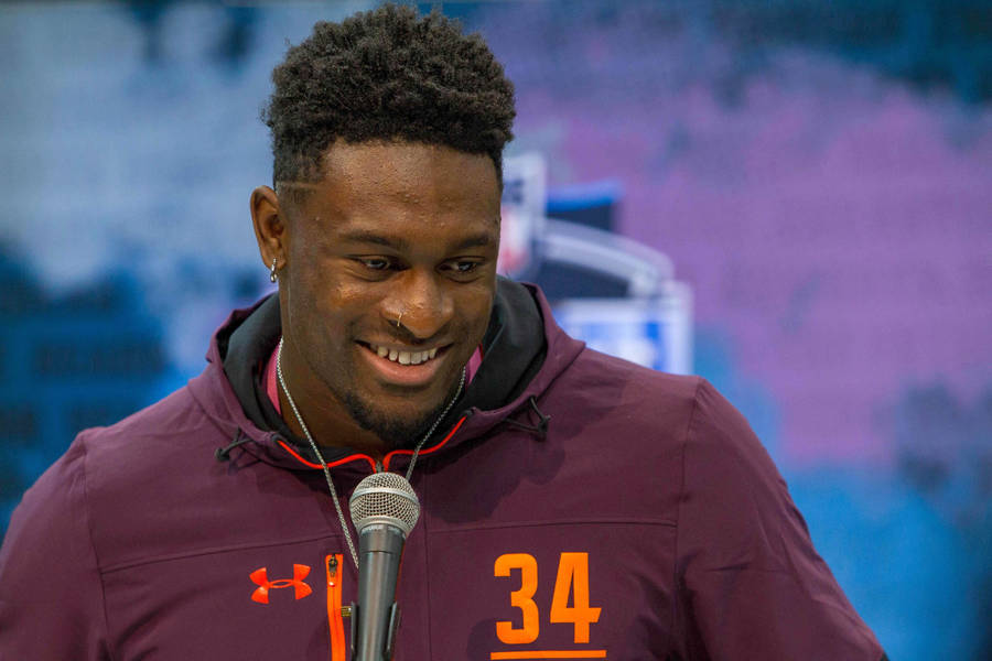 Dk Metcalf Smile Wallpaper