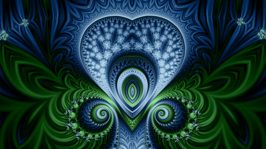 Dmt, A Substance That Expands Consciousness And Explores The Magic Of Existence Wallpaper