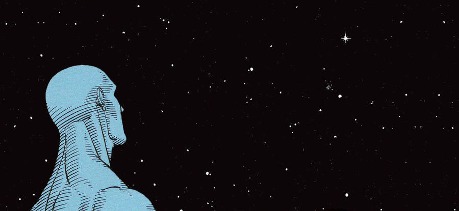 Doctor Manhattan Tired Of Humans Wallpaper