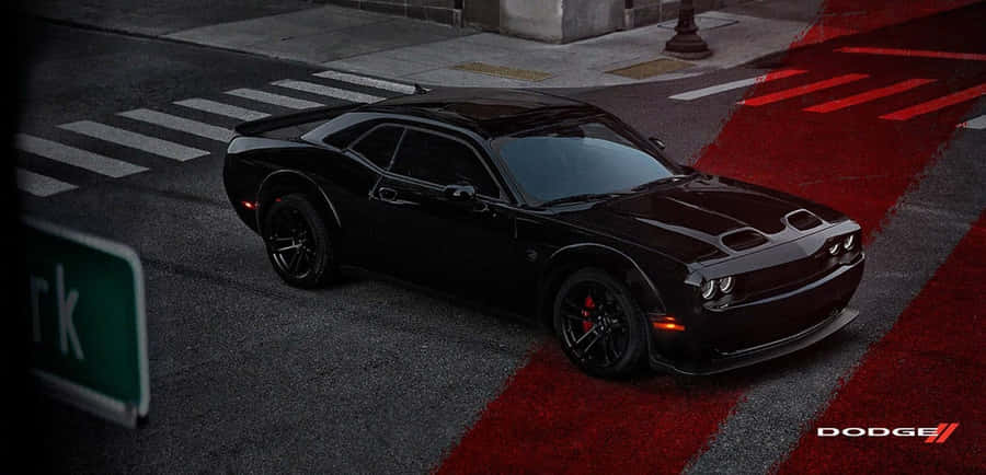 Dodge Challenger Srt - Ad Wallpaper
