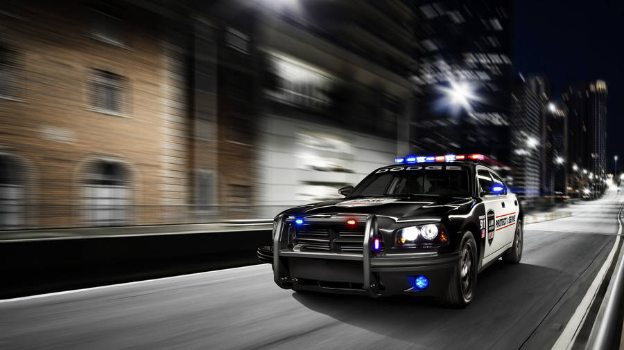 Dodge Charger Police Car Wallpaper