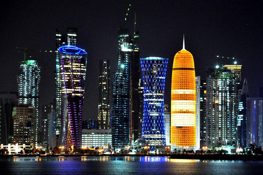 Doha City Buildings Wallpaper