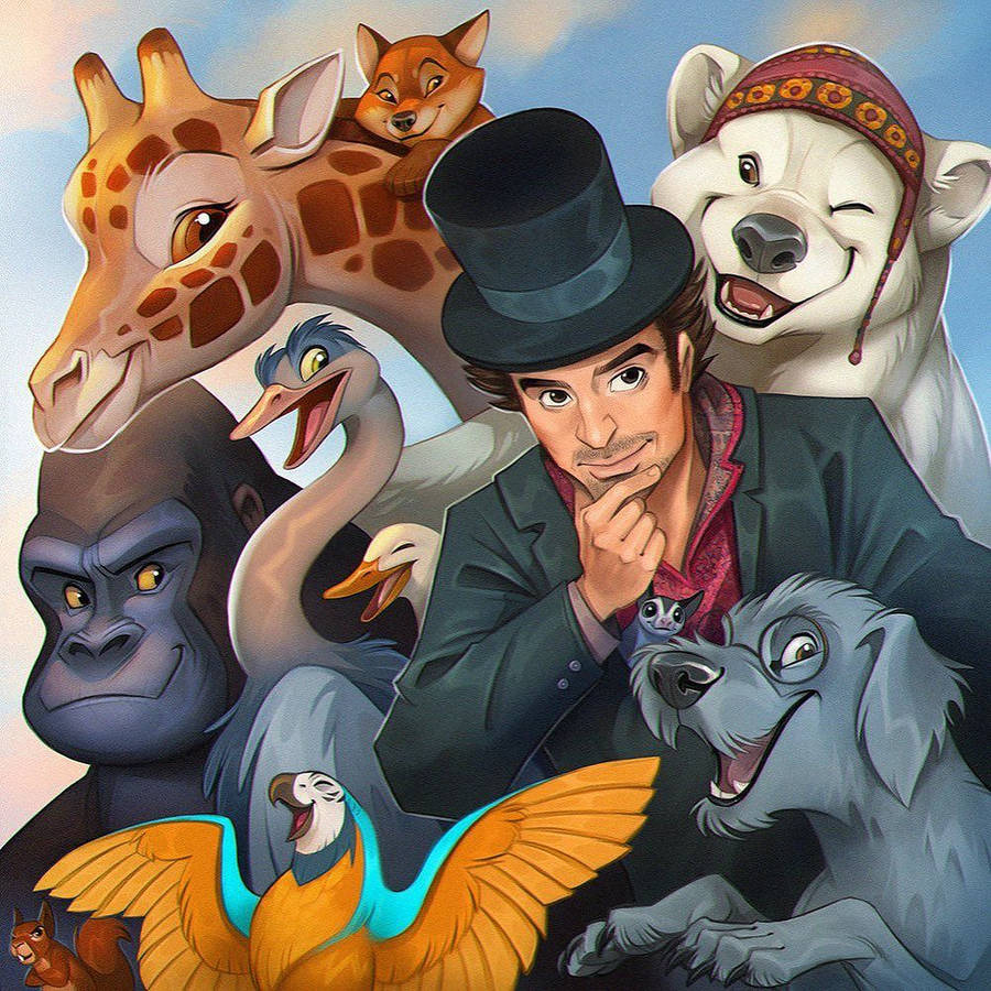 Dolittle Painting Wallpaper