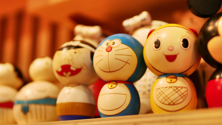 Doll Doraemon 4k Wallpaper