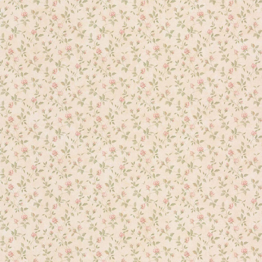 Dollhouse Vintage Rose Wall Covering Wallpaper
