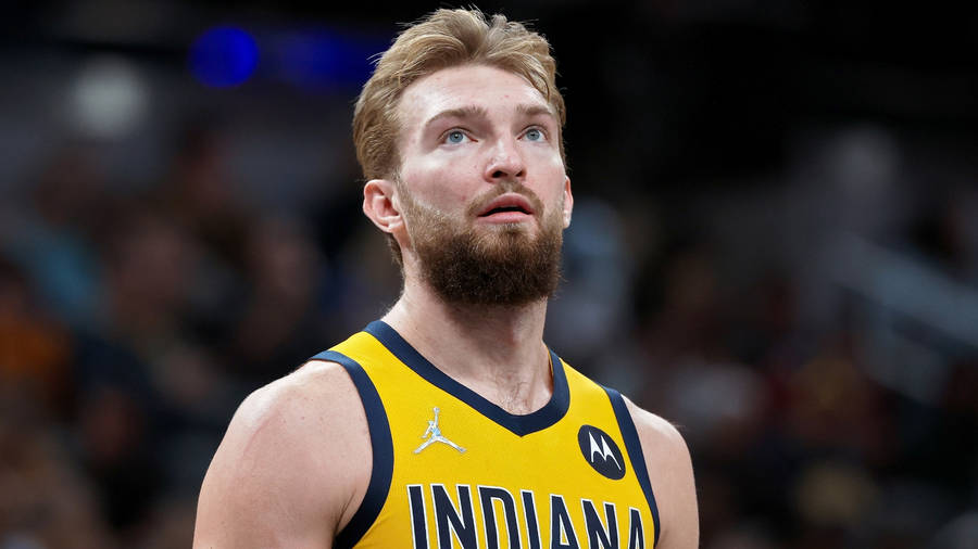 Domantas Sabonis Indiana Pacers Jersey Wallpaper