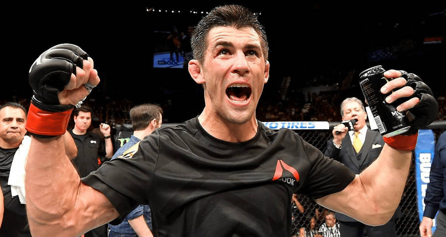 Dominick Cruz With Monster Drink Wallpaper