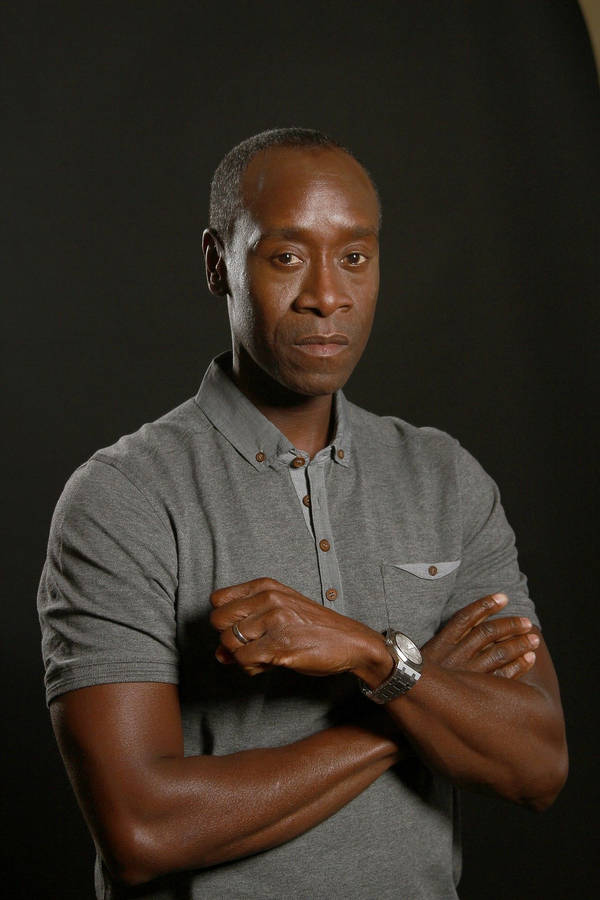 Don Cheadle In Studio Wallpaper