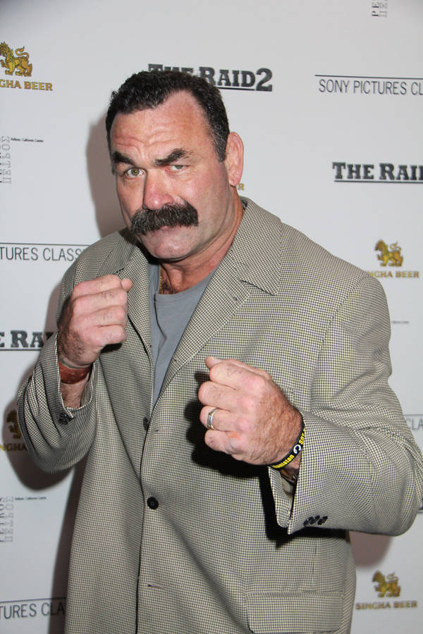 Don Frye In Boxing Pose Wallpaper