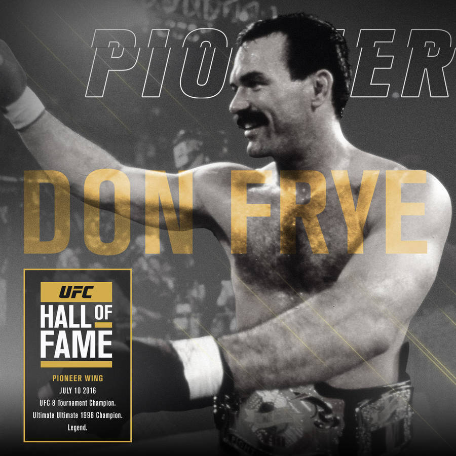 Don Frye Poster Wallpaper