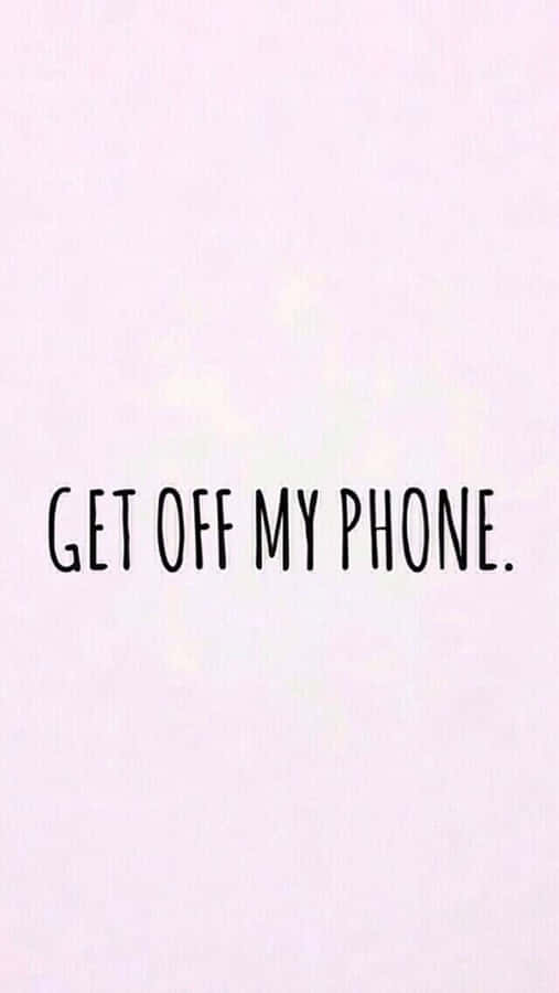 Don't You Know That I Value My Privacy? Wallpaper