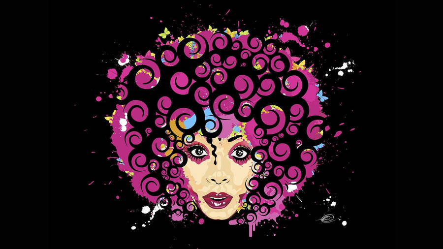 Donna Summer Creative Fan Art Wallpaper