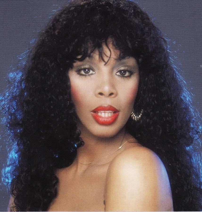 Donna Summer Disco Queen Portrait Wallpaper