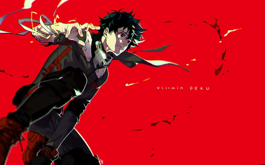 “don’t Mess With The My Hero Academia Villain” Wallpaper