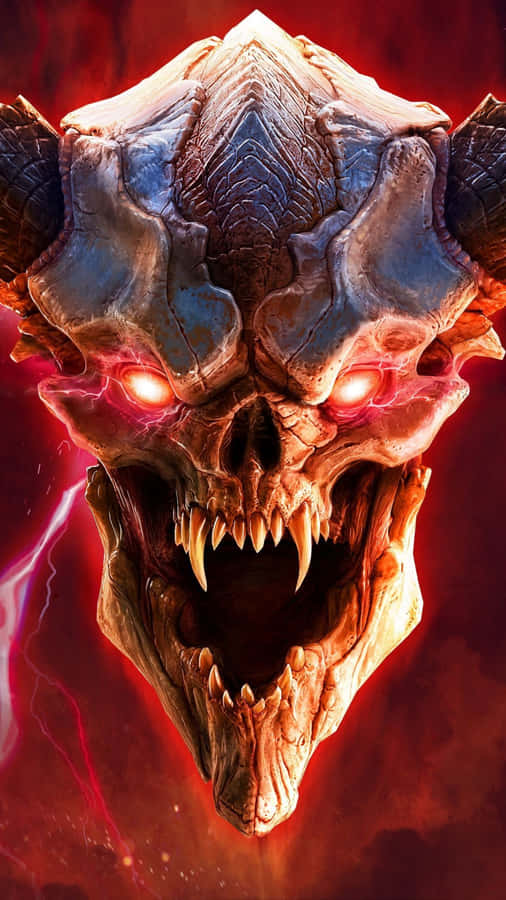 Doom Awaits You On Your Iphone Wallpaper