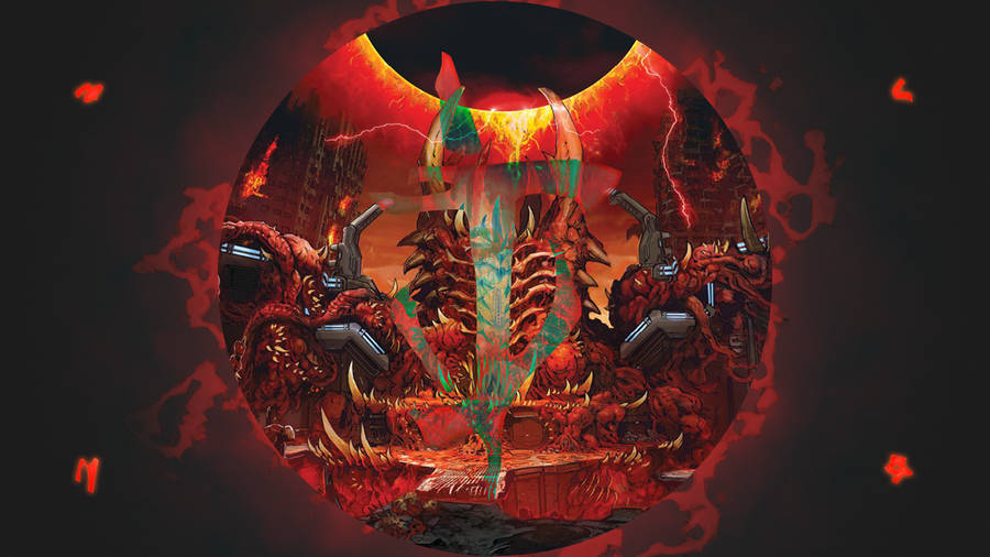 Doom Eternal Super Gore Concept Art Wallpaper