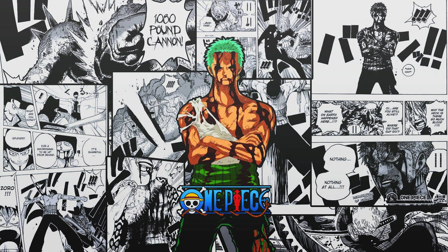 Dope Anime Bloody Zoro Wallpaper