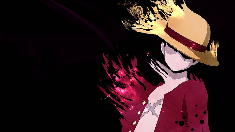 Dope Anime Luffy Digital Art Wallpaper