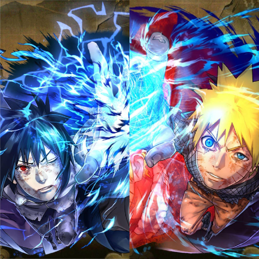 Dope Anime Naruto And Sasuke Wallpaper