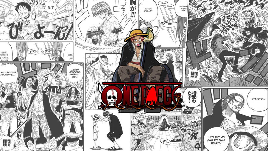 Dope Anime Red Hair Shanks Wallpaper