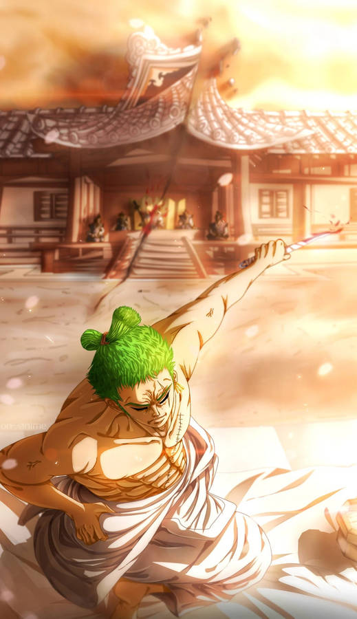 Dope Anime Roronoa Zoro Wallpaper