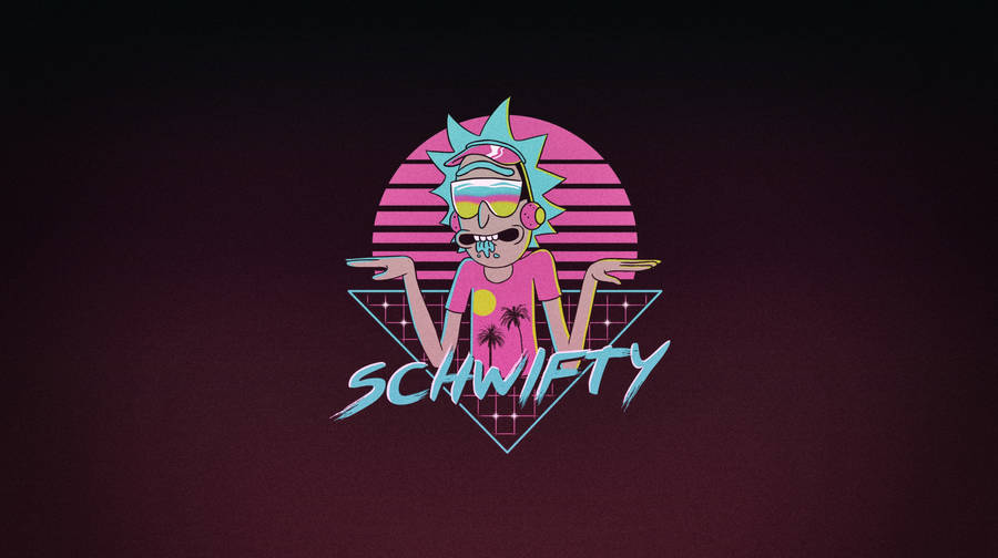 Dope Rick And Morty Dj Wallpaper