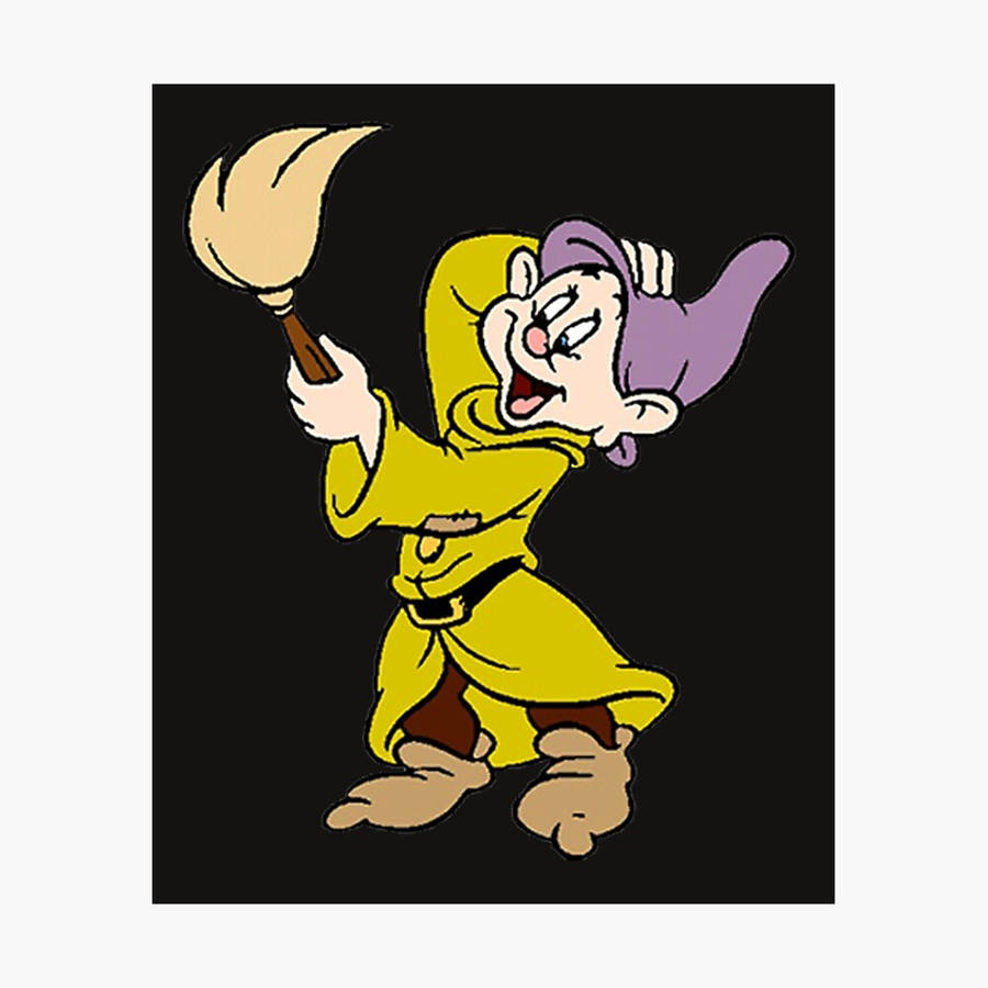 Dopey Dwarf Broom Wallpaper