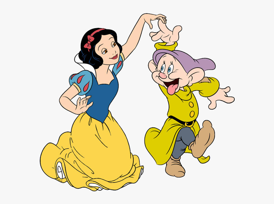 Dopey Dwarf Dancing With Snow White Wallpaper