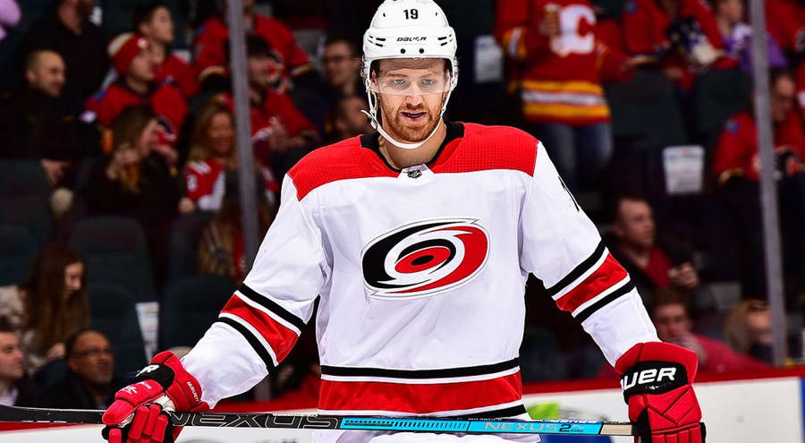 Dougie Hamilton Carolina Hurricanes Defenceman Wallpaper