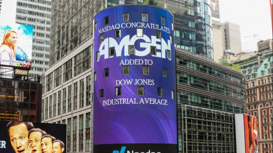 Dow Jones Led Screen Wallpaper