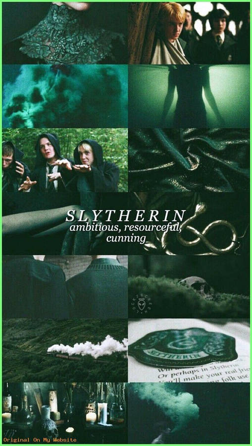 Draco Malfoy Aesthetic Slytherin Wallpaper