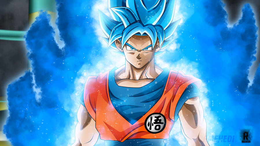 Dragon Ball Super Blue Goku Wallpaper
