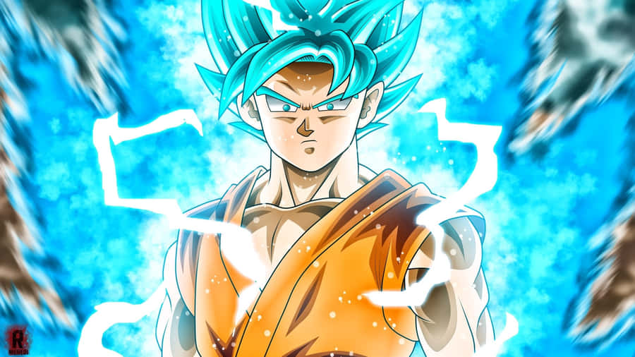 Dragon Ball Z Super Saiyan Blue Wallpaper