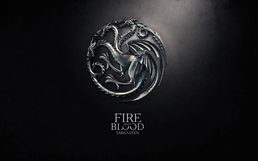 Dragon Logo Of Game Of Thrones Wallpaper