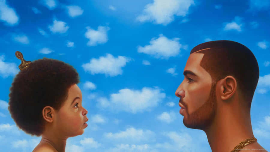 Drake Looks Out At The City Skyline In His Album Artwork For