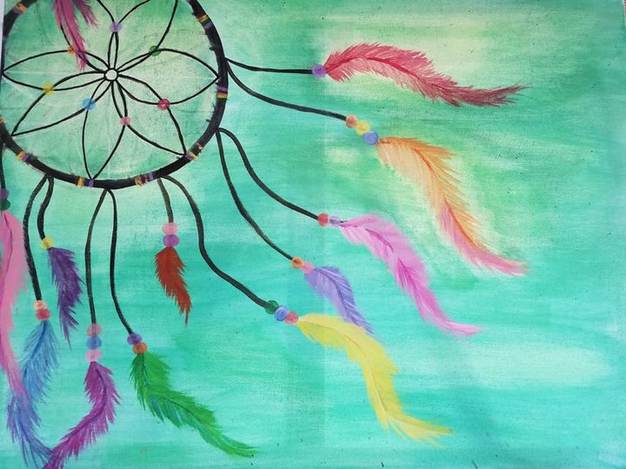 Dream Catcher Drawing Wallpaper