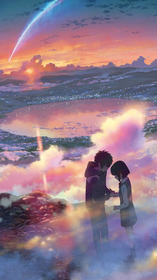 Dreamy Kimi No Na Wa Phone Wallpaper