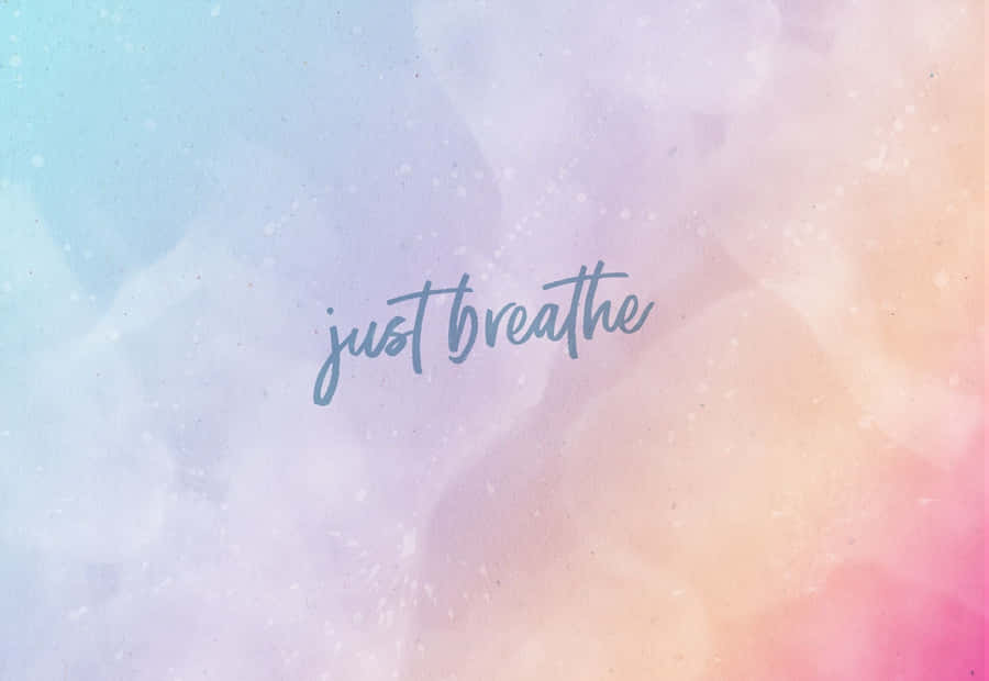 Dreamy Shades Of Pink And Blue Wallpaper