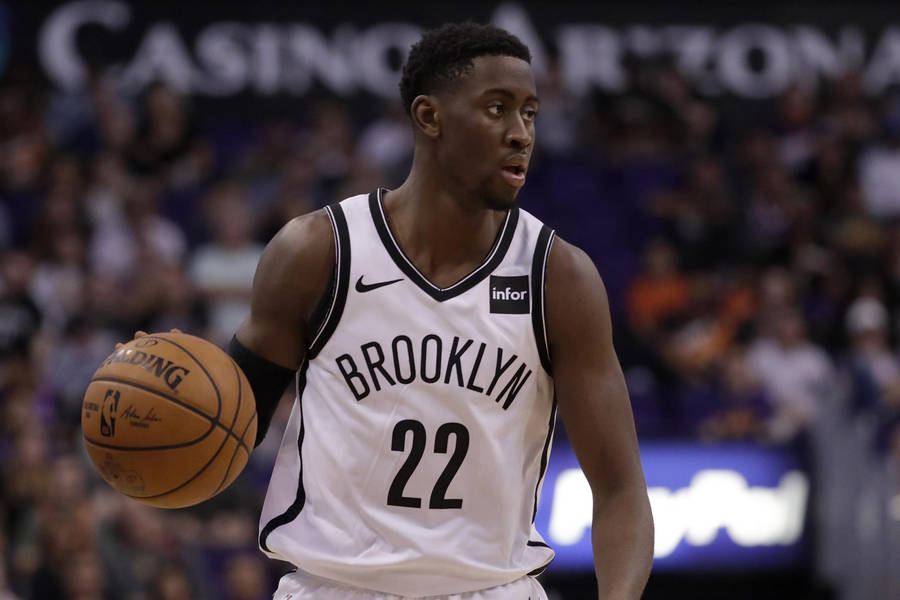 Dribbling Brooklyn Caris Levert Wallpaper