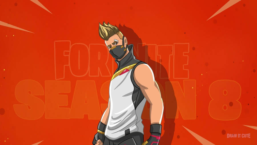 Drift Fortnite Cartoon Cover Wallpaper