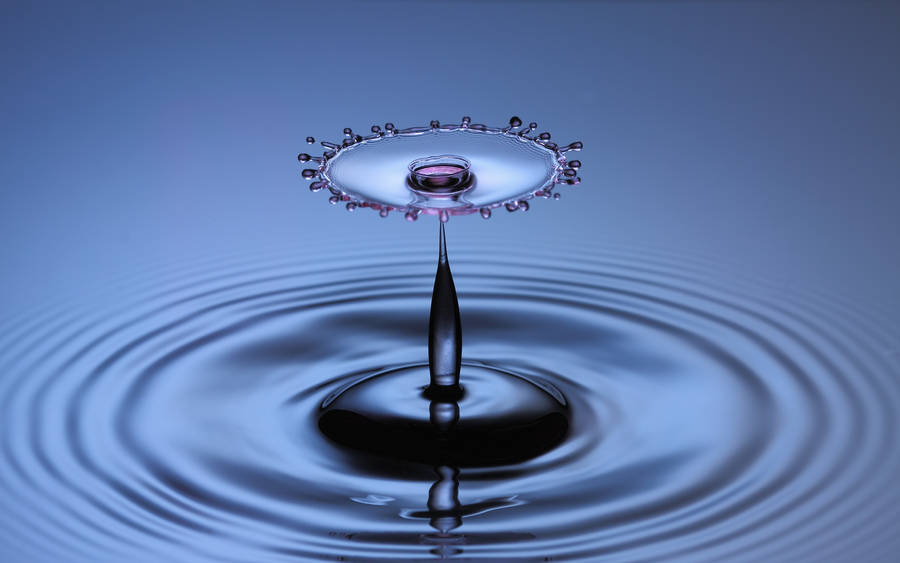 Drippy Aesthetic Water Drop Wallpaper