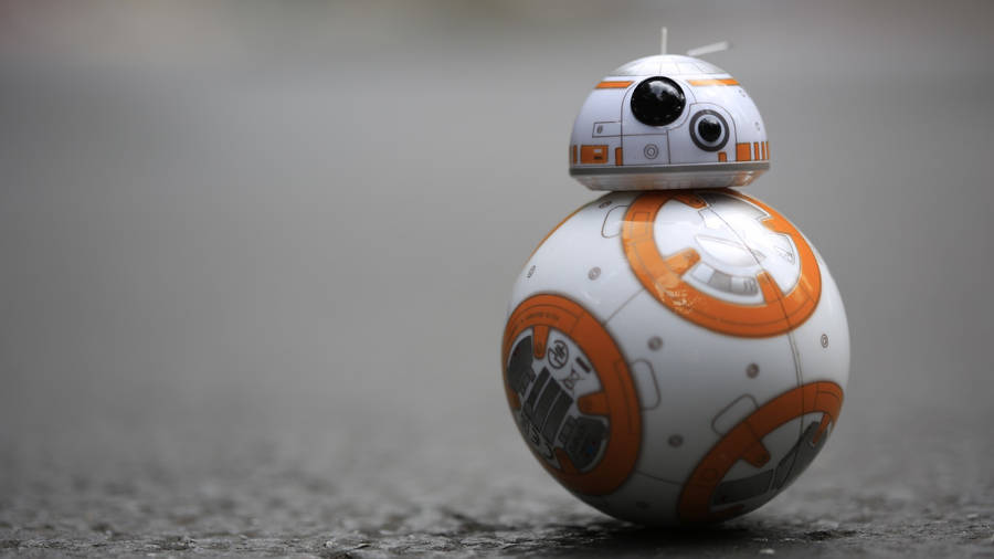 Droid Bb8 On Ground Wallpaper