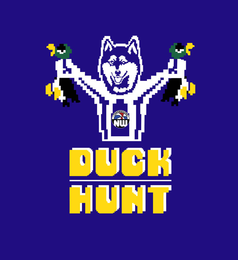 Duck Hunt Siberian Husky Wallpaper