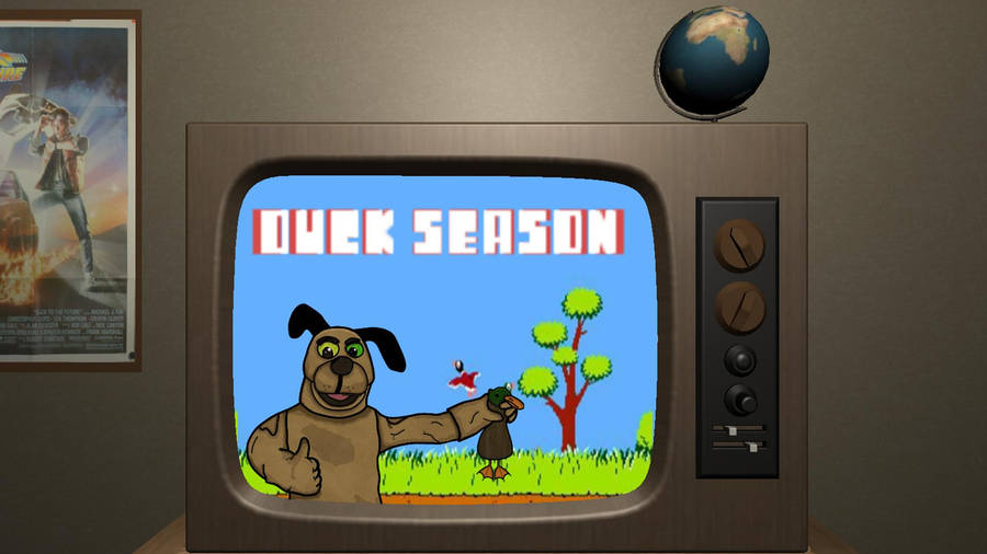 Duck Hunt Television Wallpaper