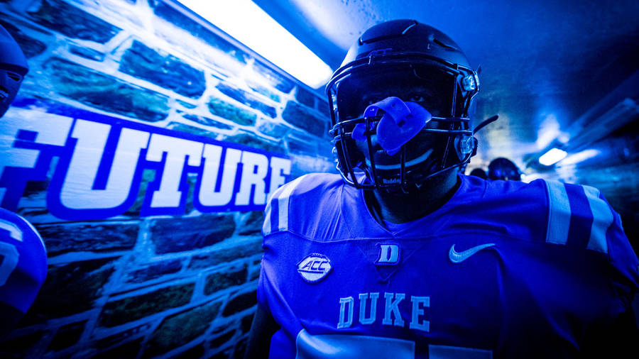 Duke Blue Devils Football Player Wallpaper