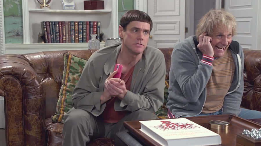 Dumb And Dumber Couch Scene Wallpaper